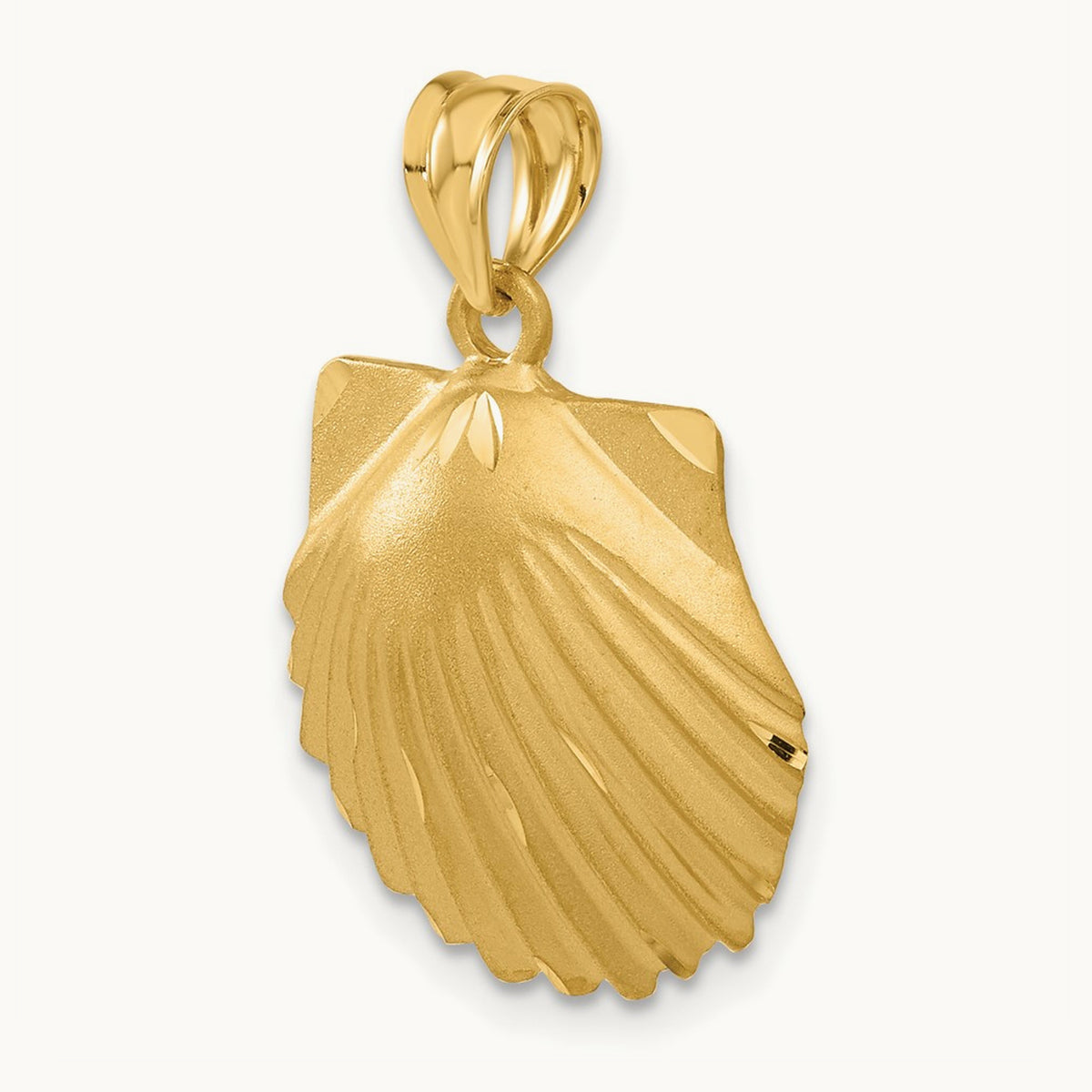 d/c Seashell Pendant, 14K