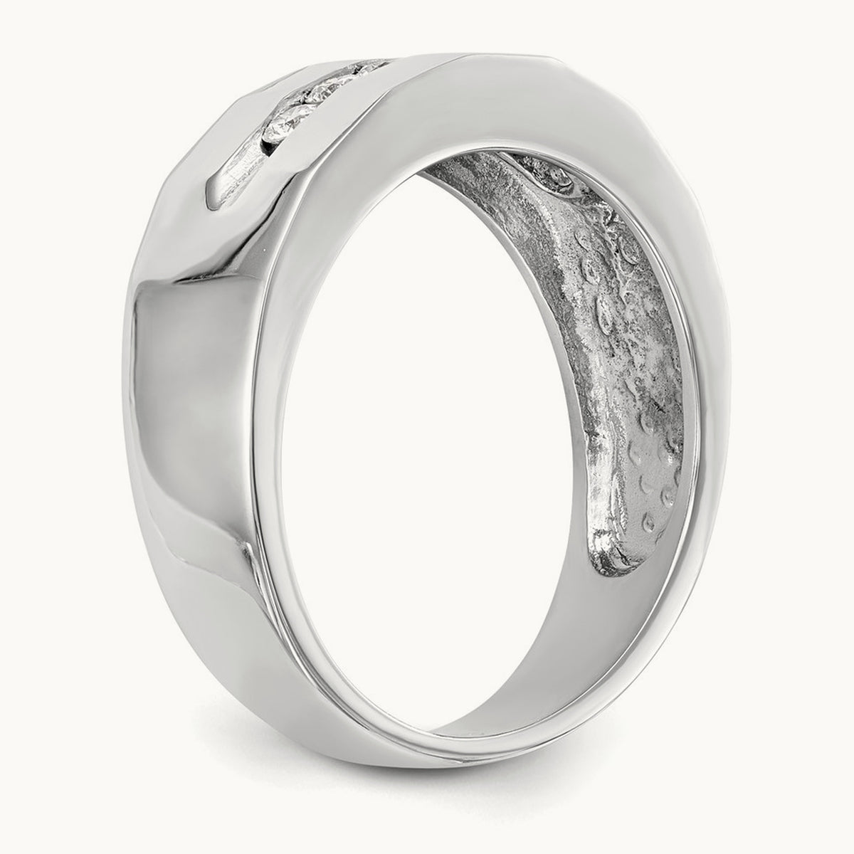 Men's Band, 0.25 ct tw Lab-Grown Diamond