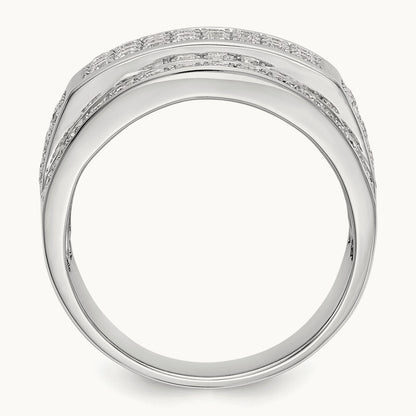 2 ct. Round Diamond Ring Mounting, 14K White Gold