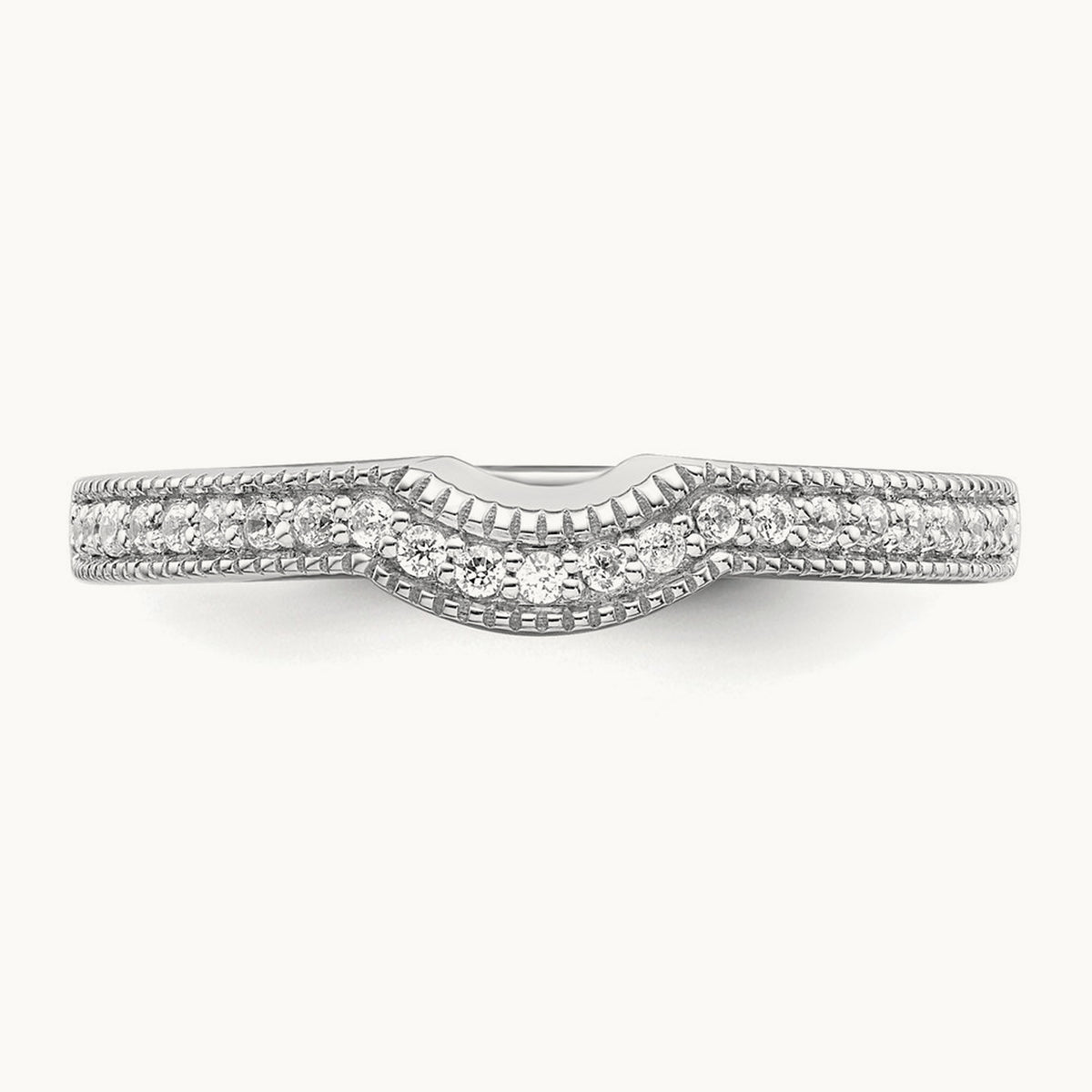 Matching Wedding Band, 0.15 ct tw