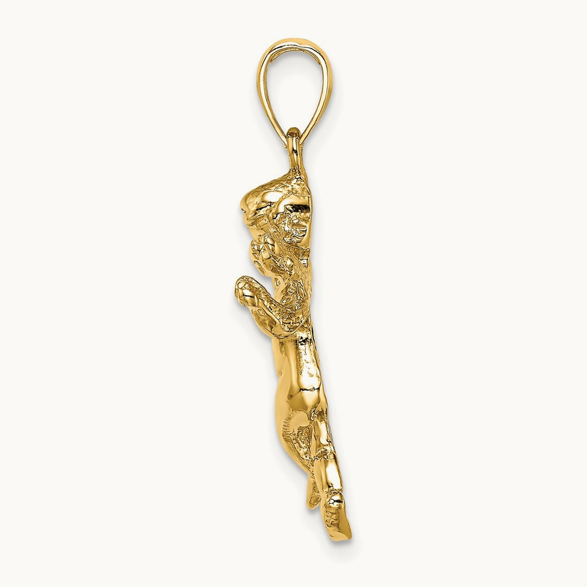 Guardian Angel Walking Charm, 14K