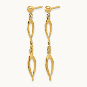 Polished Fancy Dangle Post Earrings — Leslie's — photo set