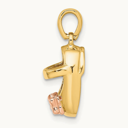 3D Baby Shoe Charm — photo set