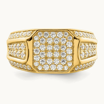 Men's Ring, 0.25 ct tw Lab-Grown Diamond