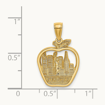 NEW YORK City Skyline in Apple Pendant — photo set