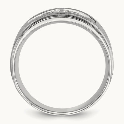 5 Stone Men's Ring, 0.50 ct tw Lab-Grown Diamond