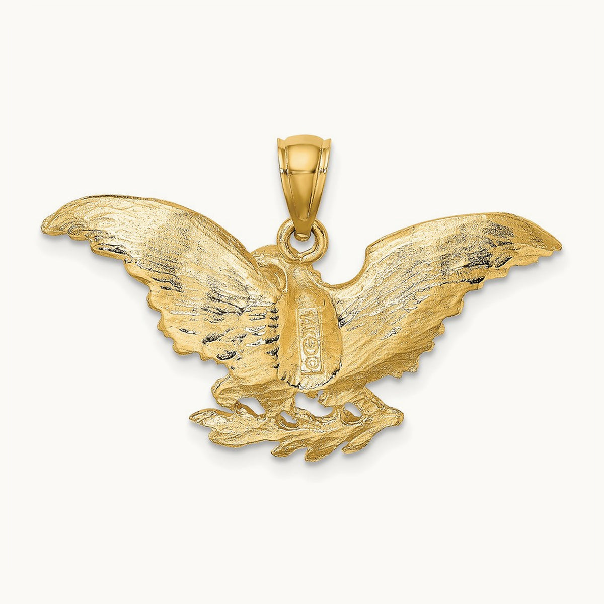 Eagle with Wings Spread Charm — 22.9mm