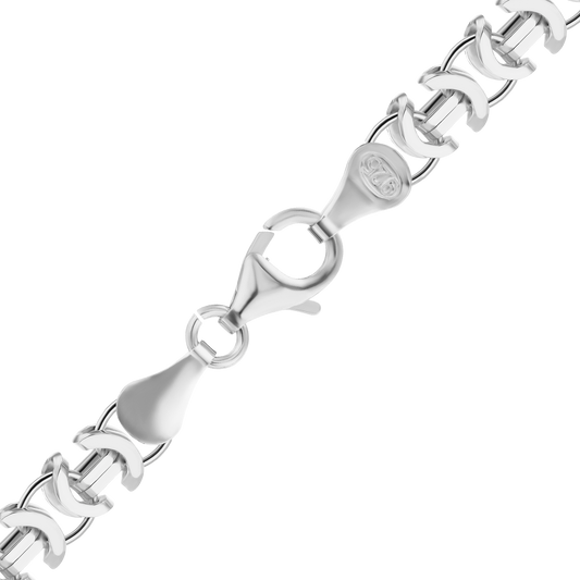 European Byzantine Handmade Necklace in sterling silver