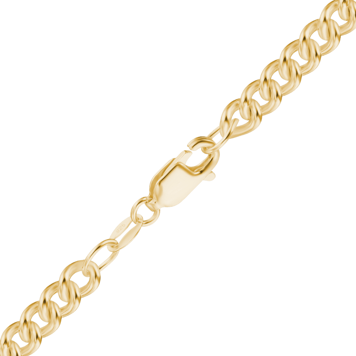 Medium Round Curb Anklet