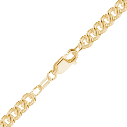 Medium Round Curb Anklet