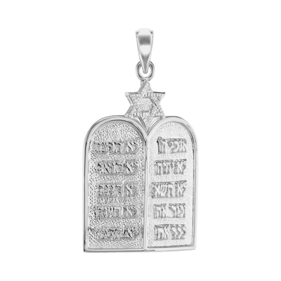 Ten Commandments Specialty Pendant